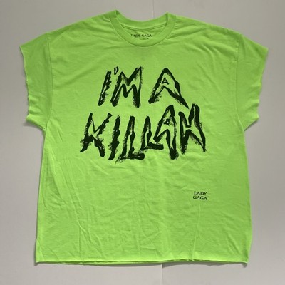 LadyGaga 2026 MAYHEM Ball KILLAH Tシャツ L Lady Gaga Official The Mayhem Ball Tour “I'm A Killah” T-Shirt