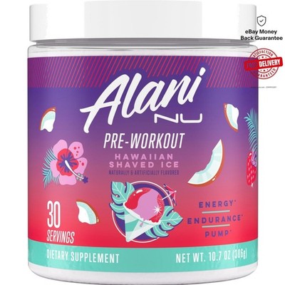 Plant-Based Pre Workout Powder - 30 Servings, Sugar Free, Energizing Flavor