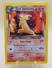 Dark Typhlosion Holo Rare Neo Destiny 10/105 Pokemon Card - WOTC 2002