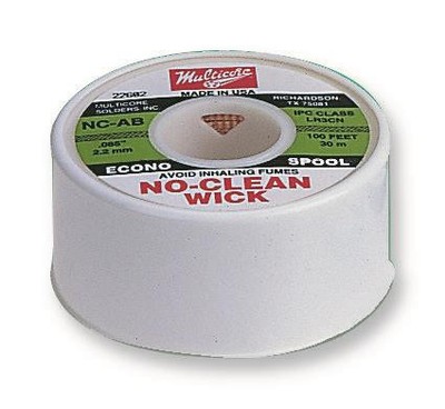 MULTICORE / LOCTITE - No-Clean Desoldering Braid, 1.5mm x 30m