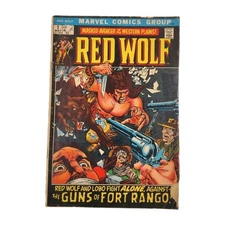 Red Wolf #1 GD Marvel Comics 1972 1st Solo Series -Buy 5 Get 1 FREE