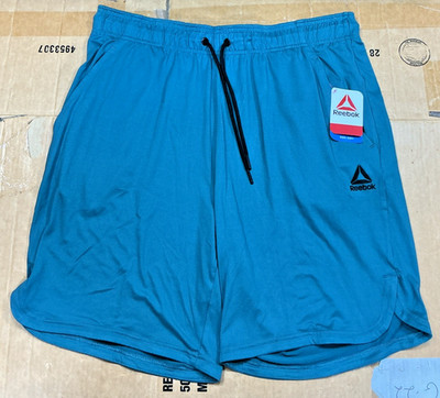 Reebok Men's Shorts Balsam Green Performance 9'' Inseam E19