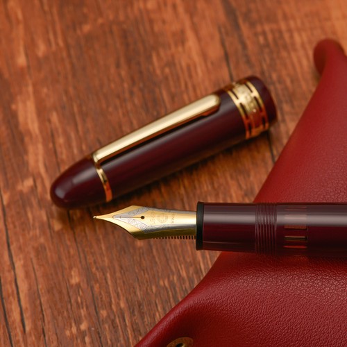 Wingsung (Junlai) 630 Piston Fountain Pen, #8 Iridium Fine Nib Resin Writing Pen - Picture 18 of 18