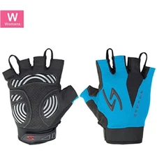 Serfas Women's ZSW Zen Short Finger Cycling Gloves (Blue - S)