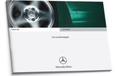 Deutsches Mercedes Serviceheft 10 Modelle
