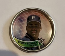 1989 Topps Coins Pittsburgh Pirates Baseball Card #5 Bobby Bonilla