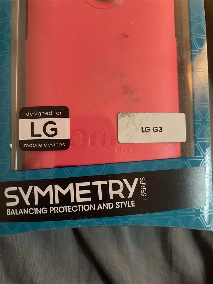 Funda de teléfono OtterBox Symmetry Series para LG G3 rosa/rosa intenso Foto 2 de 3