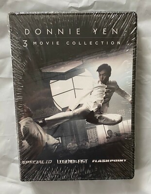 DONNIE YEN 3 Movie Collection DVD New Special ID Legend of the Fist Flashpoint