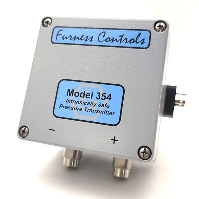 Furness Controls FCO354 Intrinsically Safe Pressure Transmitter 0-500Pa, 4-20mA