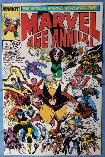 Marvel Age (1983 Marvel) Annual #4 NM 1st appearance of Damage Control
