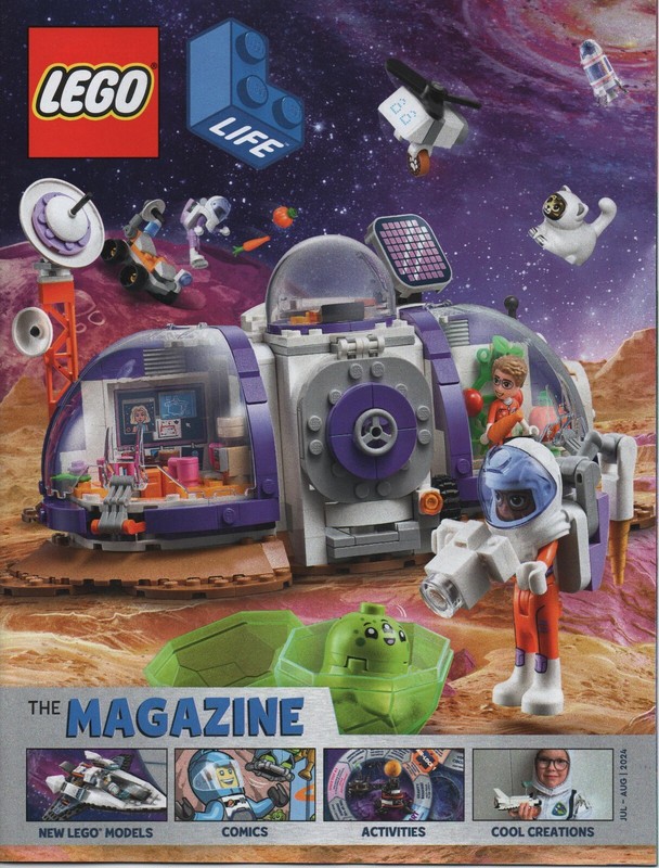 LEGO Life Super Mario Disney Inside Out 2 Despicable Me Star Wars Jul - Aug 2024
