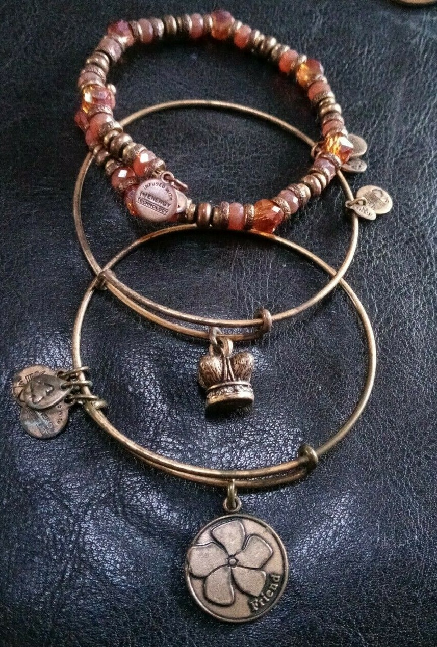 Alex and Ani Random Lot of Bracelets Because I Love You Friend ❤️
