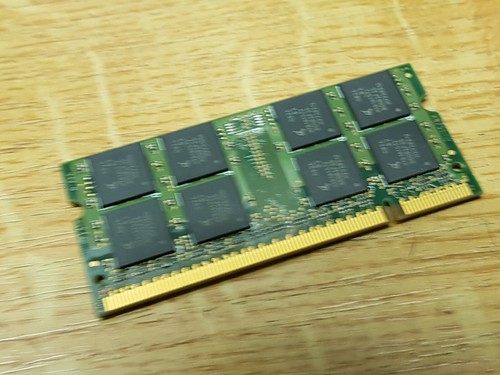 2x 1GB RAM DDR2 QIMONDA (Infineon) PC2-5300 667 MHz für Notebook #4xx - Bild 3 von 3