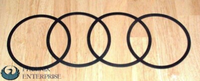 5-3/8'' Railroad Switch and Marker Lamp Lens Gaskets Set