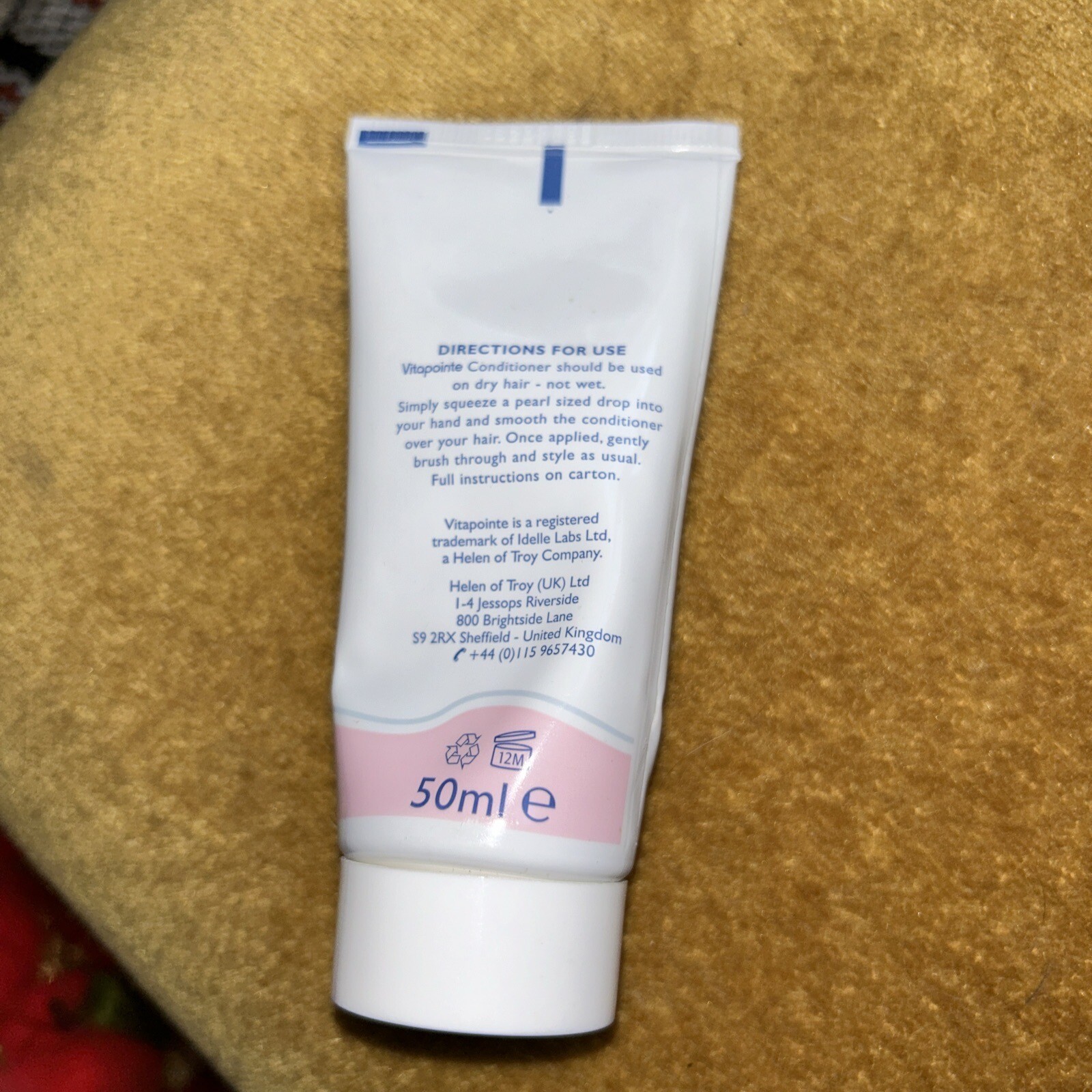 Vitapointe Leave In Conditioner To Revitalise Dry Hair All Hair Types