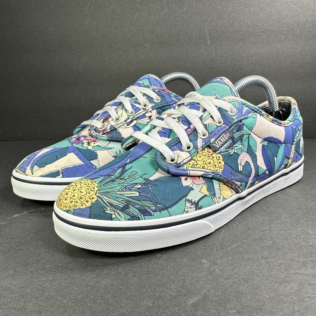 Sneakers Tropical Pineapple Black Vans Pineapple And Flamingo