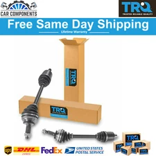 TRQ Outer CV Axle Shaft Assembly Pair For 1993-2001 Acura Integra Honda Civic SI