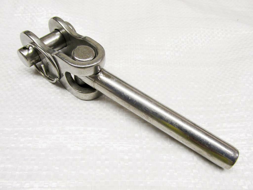 Swage Fork Swivel Terminal Stainless Steel 6MM (Marine Rigging Toggle Jaw)