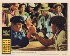 THE OLD MAN AND THE SEA Original US Lobby card 5 Spencer Tracy Ernest Hemingway