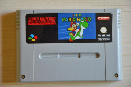 SNES - Super Mario World para Super Nintendo