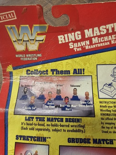 1997 WWF Playmates Ring Masters Shawn Michaels Wrestling Figure WWE - Picture 11 of 11