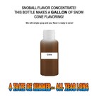 Cola Syrup Mix Shaved Ice / Snow Cone Flavor Gallon Concentrate #1