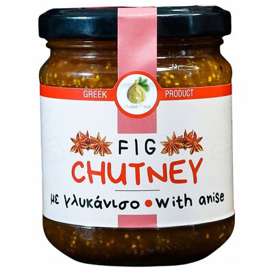 Soße, Feigenchutney mit Anis 230g von Griechenland AgroFigs