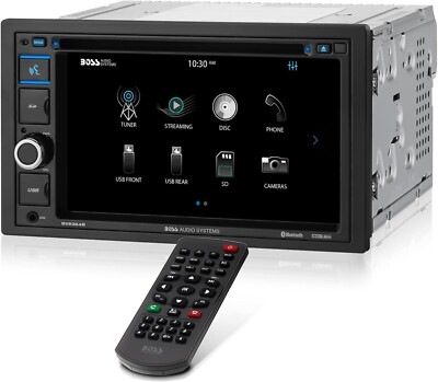 Boss Audio Systems BV9364B Car DVD Player, Bluetooth, 6.2  Touchscreen, USB, SD