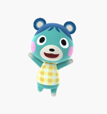 Bluebear Animal Crossing New Horizons Amiibo NFC Card -Or Any Character You Want