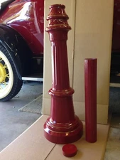 Gamewell Post Pedestal for mounting Fire  Alarm Callbox