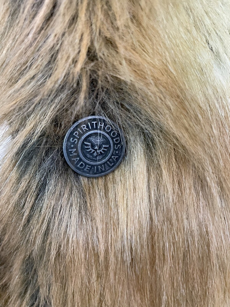 Authentic SpiritHoods Limited Edition “Tangled” Red Fox Faux Fur Spirit Hood Hat View 6