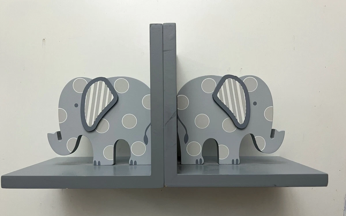 Elephant bookends cheap nursery
