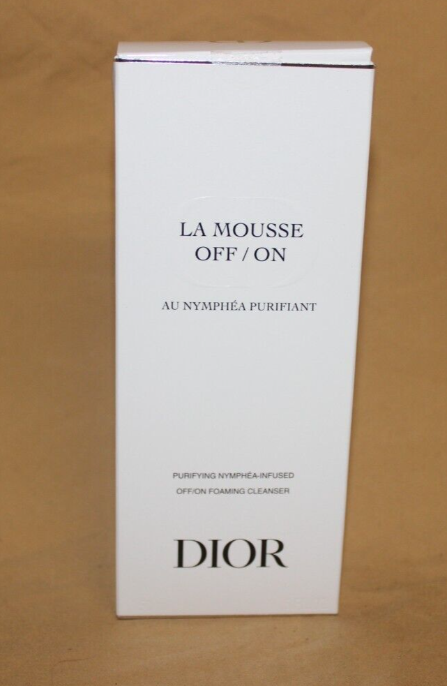 Dior La Mousse OFF/ON Foaming Face Cleanser 150ml/5oz New