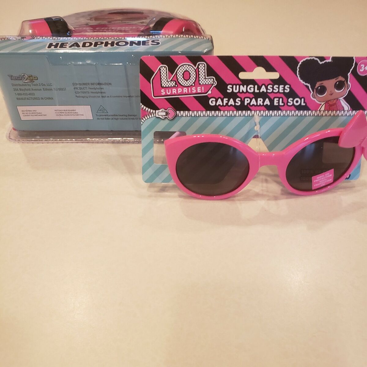 L.O.L. SURPRISE Bundle: SURPRISE POPPER & Hot Pink Sunglasses w Bow