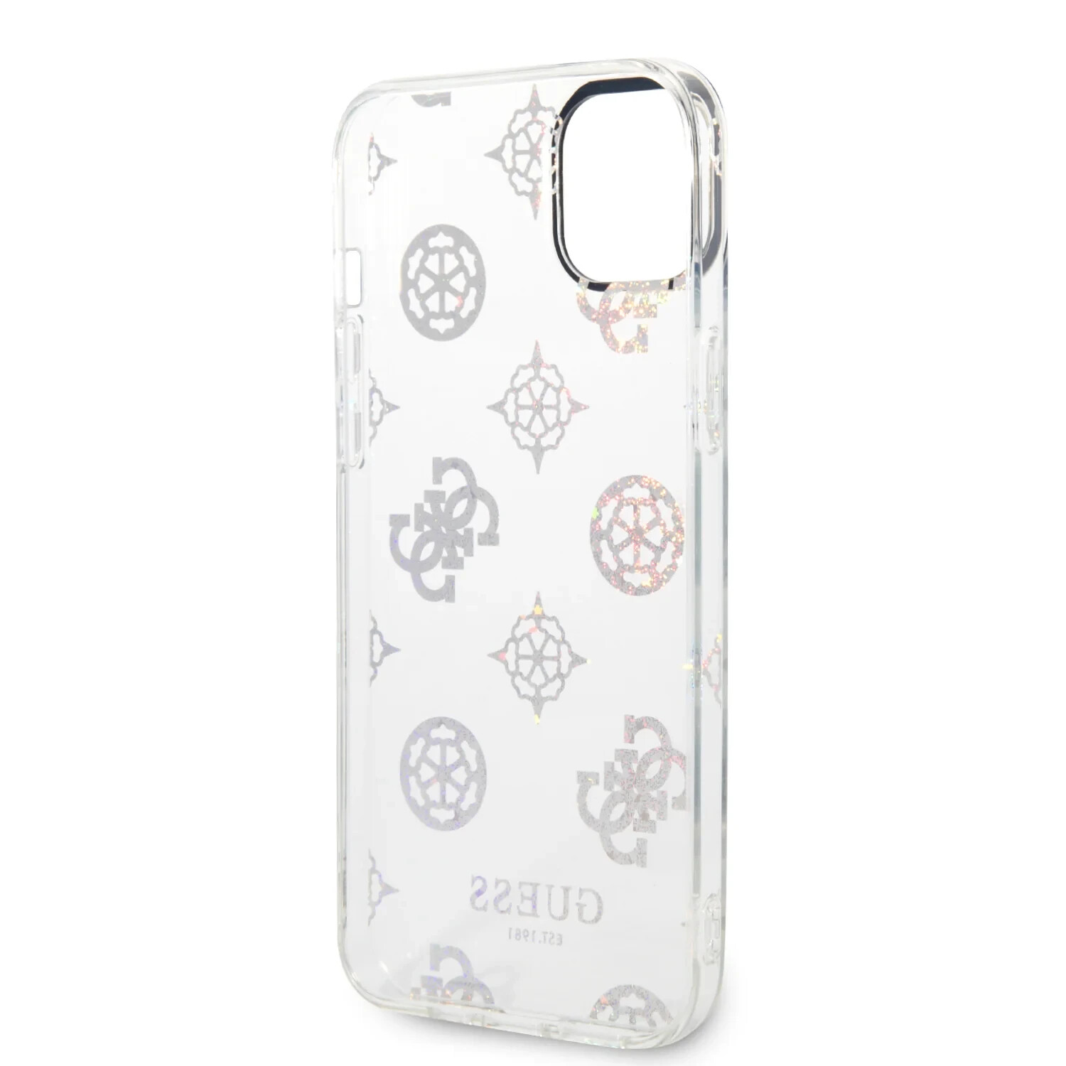 Guess IPHONE 11 Pro Gold Hard Case 4G Peony Liquid Glitter