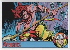 The Avengers: THE RED WOLF (2015 MARVEL SILVER AGE) [NEAR MINT NM+] Card #80