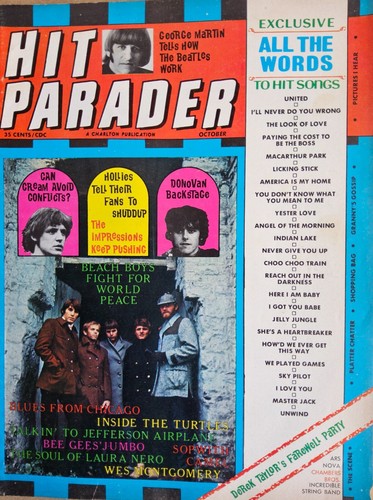 Three 1967 Teen Set/Hit Parader magazines - see description - Picture 15 of 18