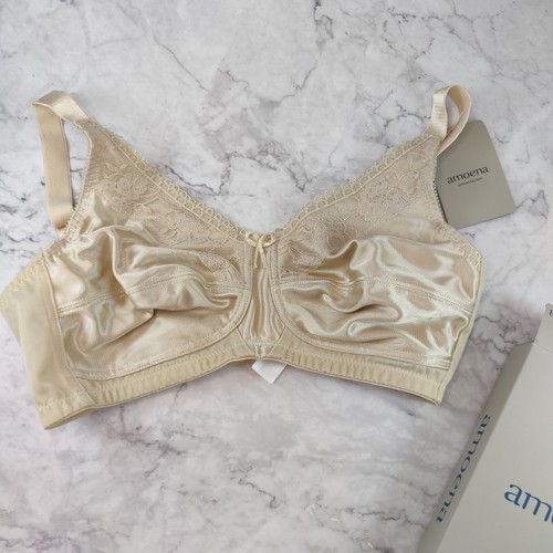 AMOENA NANCY WIRE-FREE MASTECTOMY BRA Light Nude 34C New - Picture 5 of 7