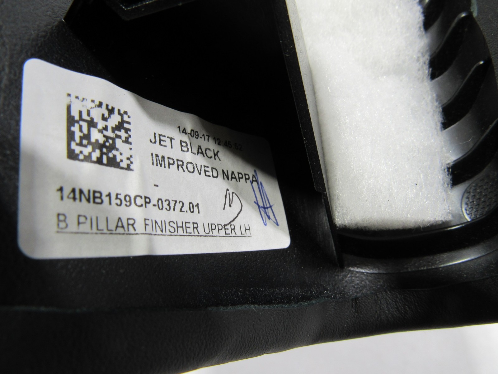 17-23 Mclaren 720S 2018 Left Driver Upper B Pillar Cover Trim Panel !#4