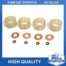Fuel Injector Seal Washer O Ring Set For Ford C-Max Ecosport Fiesta Kuga 1.6 D