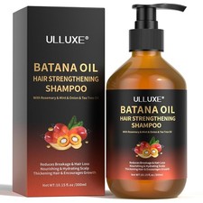 Batana Oil Shampoo for Hair Growth, Strengthening, Thickening, Sulfate Free H...