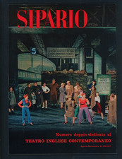 Sipario n.196-197 del 1962 Teatro Inglese Contemporaneo Nuovissimo ▓