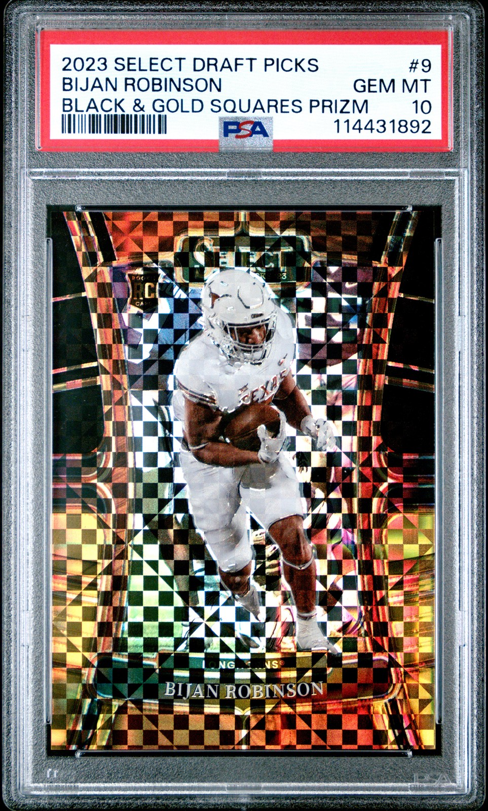 Bijan Robinson Panini Select Draft Picks #9 Base