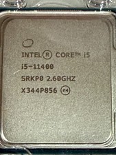 Intel Core i5-11400 11400 Processor (4.4 GHz, 6 Cores, Socket FCLGA1200)