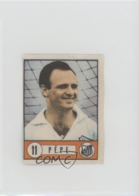 1962 J Dias Campos Neto Colecao Flashes do Futebol Pepe #11