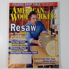 American Woodworker Magazine August 2000 #81 Resaw Bandsaw Publisher Reader's