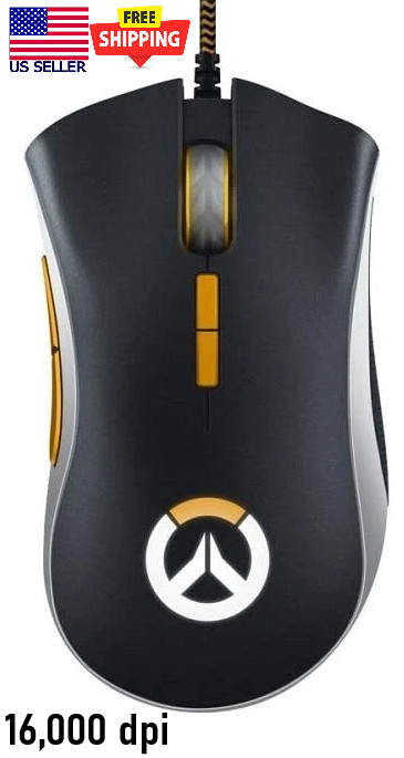 Razer Overwatch Deathadder Elite 16,000 5G Optical Sensor Me