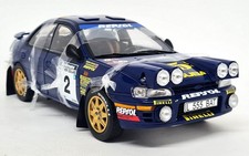 Sunstar 1/18 Subaru Impreza WRC Night Race 1st Rally New Zealand '94 Colin McRae