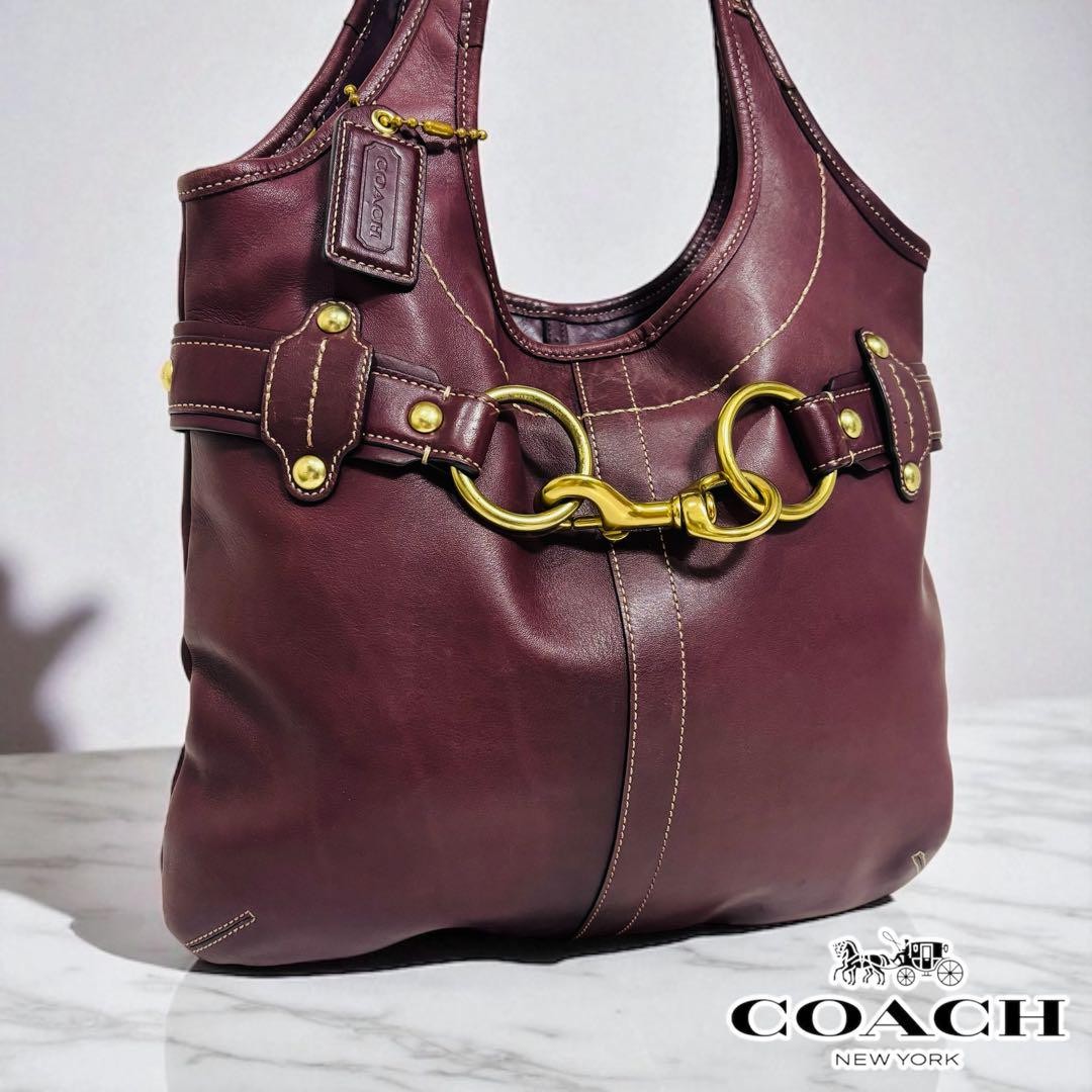 バッグ Vintage Coach Signature One Shoulder Bag Coach signature one shoulder - Gem