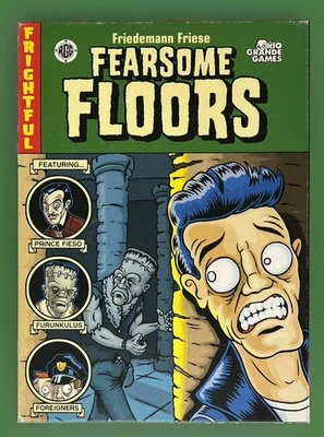 Fearsome Floors Rio Grande Board Game Friedemann Friese Complete Halloween - Image 1 of 4